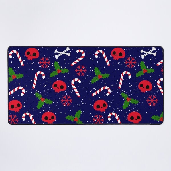 Item preview, Blue and red gothic Christmas designed and sold by DemonicGloom.