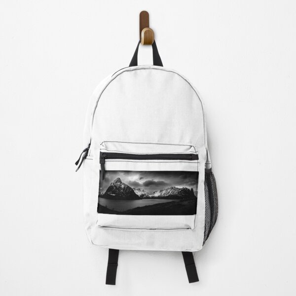 Item preview, Moltind Mountain in Black and White designed and sold by nbrandsberg.