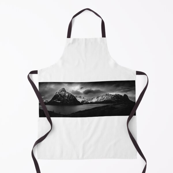 Item preview, Moltind Mountain in Black and White designed and sold by nbrandsberg.