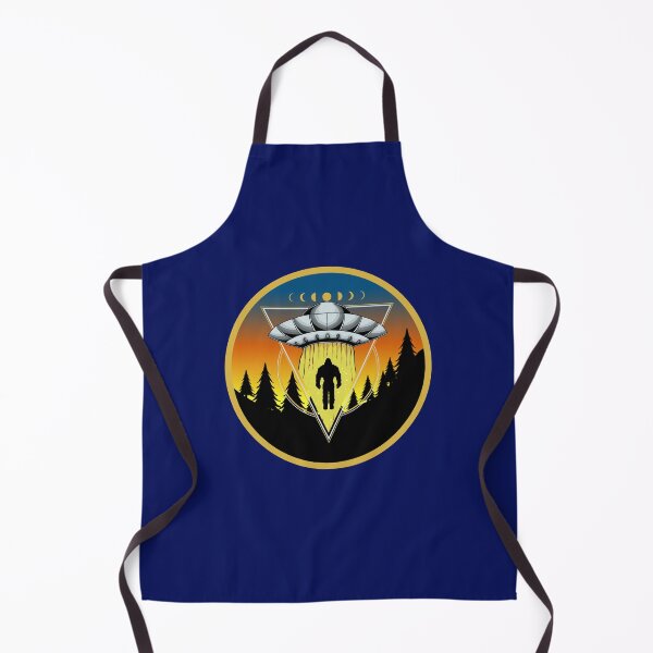 Artikelvorschau, Bigfoot-Raumschiff-Wald entworfen und verkauft von MyMerch4u.
