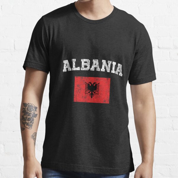 XYMYFC-E Albanian Flag Adult Womens Long Sleeve T-Shirt 