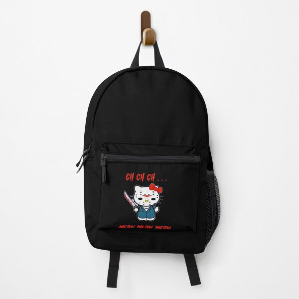 Item preview, ch ch ch meow meow meow cat halloween horror designed and sold by Yobeli.
