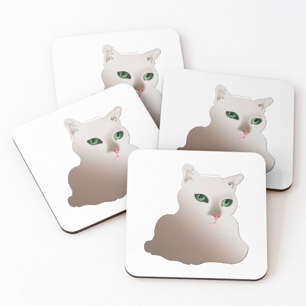 Item preview, My Spirit Animal - a peaceful kitty cat designed and sold by Littleviews.