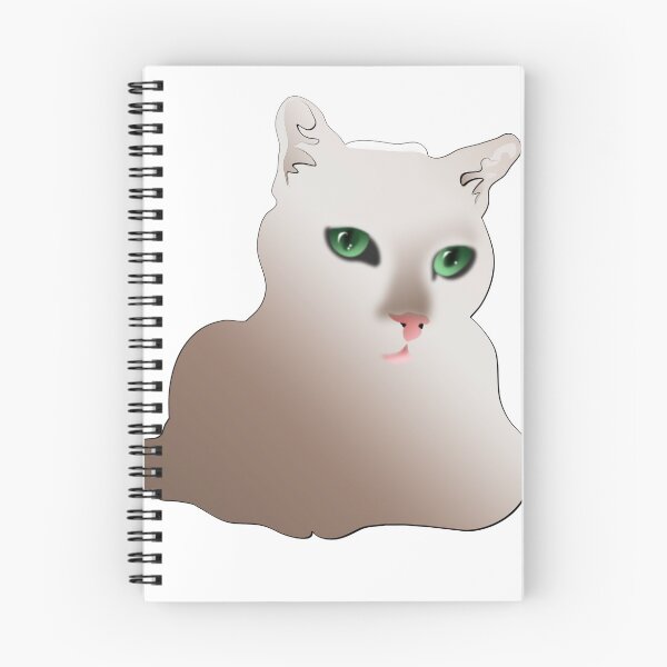 Item preview, My Spirit Animal - a peaceful kitty cat designed and sold by Littleviews.
