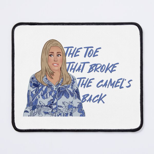 Item preview, The Real Housewives of Beverly Hills Kathy Hilton The Toe That Broke The Camels Back designed and sold by RealHousewives-.