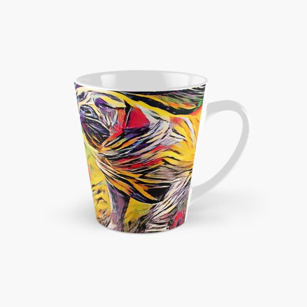 Artikelvorschau, Playful Boerboel dogs - colorful violet, red and yellow entworfen und verkauft von NickoPrints.