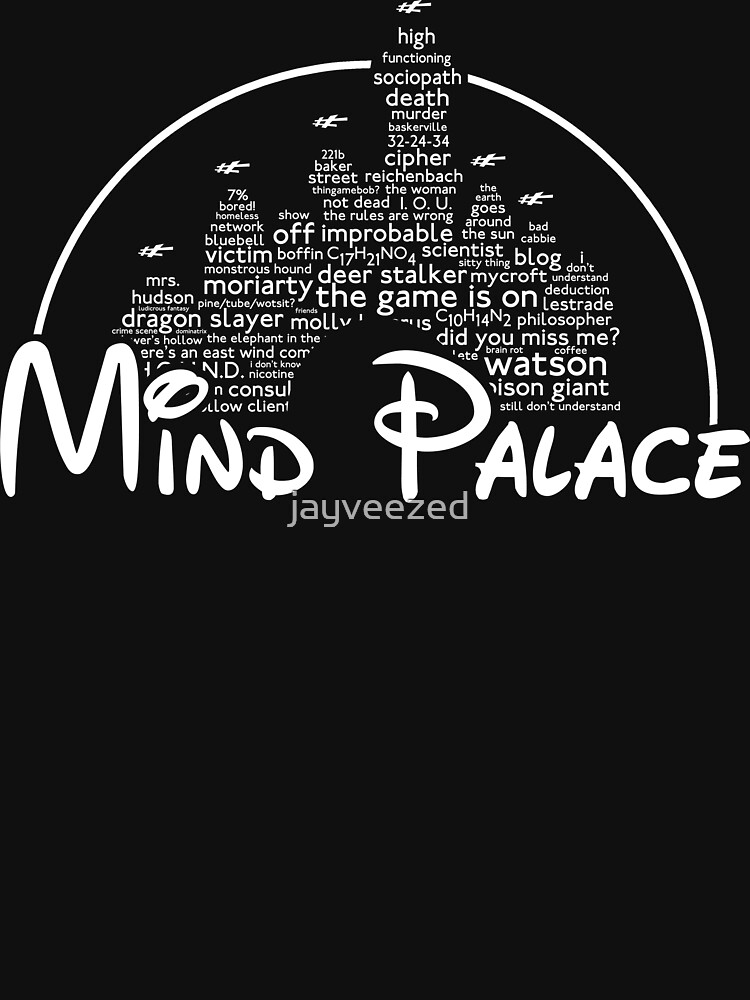 Thumbnail 3 of 3, Fitted T-Shirt, Mind Palace designed and sold by jayveezed.