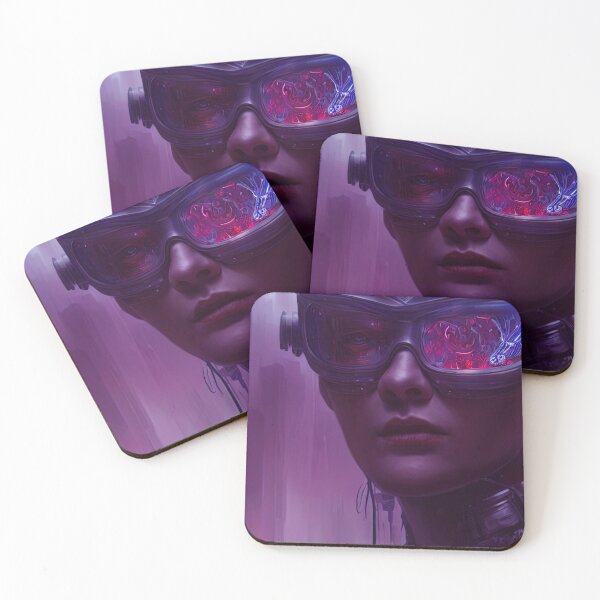 Item preview, Cyberpunk warrior designed and sold by mirandaartist.