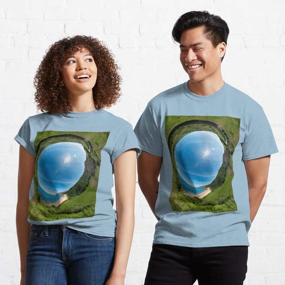 Kinnagoe Bay - Sky In Classic T-Shirt