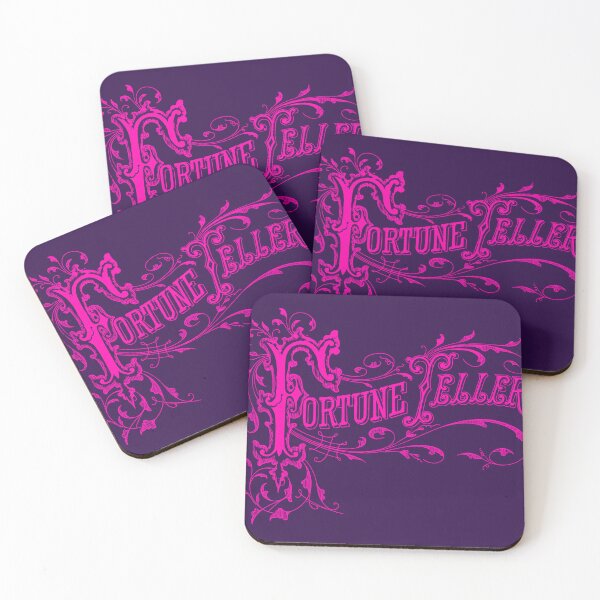 Item preview, Fortune Teller in beautiful Pink Script. designed and sold by KellysComColors.