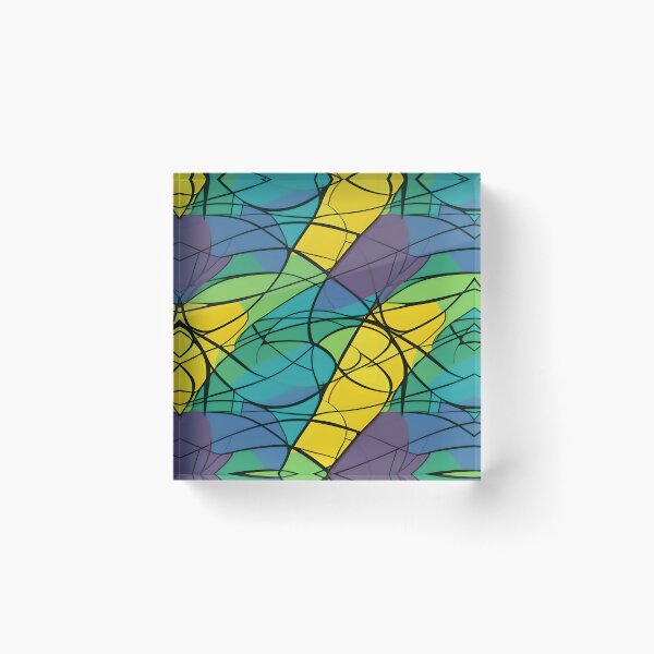 Item preview, "Modern" Stained Glass designed and sold by balderdash-i.