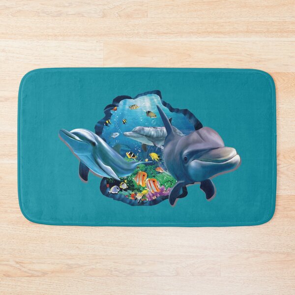 Item preview, DOLPHIN 3D STICKERS designed and sold by KAONZA.