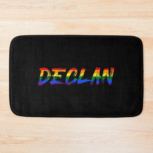 Item preview, Men rainbow name gay Declan designed and sold by LoveIsColorful.