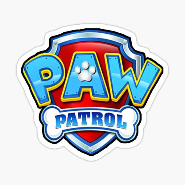 Paw Patrol, Ryder, Ryder's Badge, Logo Sticker for Sale by