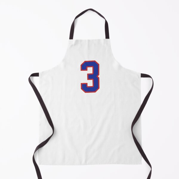 Item preview, Number 3 blue red sports jersey three designed and sold by LoveIsColorful.