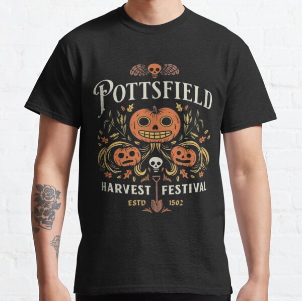 Pottsfield Harvest Festival Donner vos légumes T-shirt classique