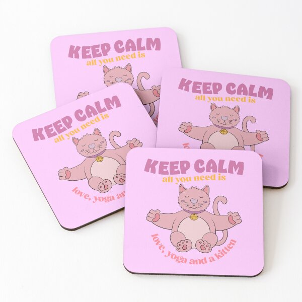 Item preview, meditating cat doing yoga designed and sold by ImaginarStore.