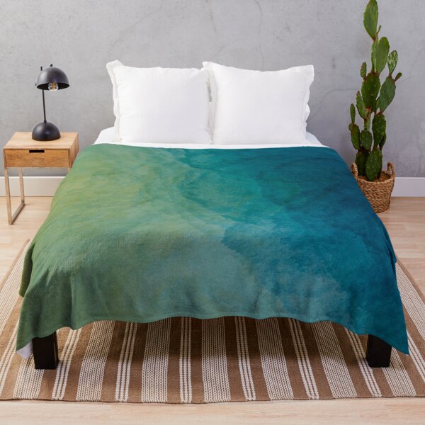 Item preview, abstract watercolor painting sea waves designed and sold by Pattern King.