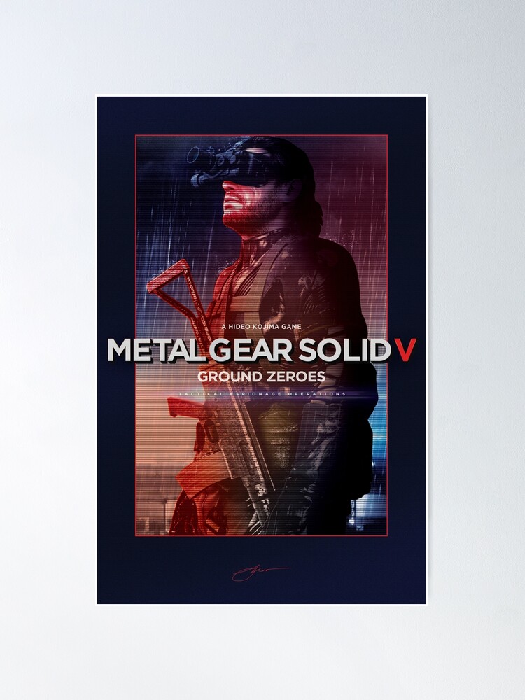 L GEAR SOLID V: GROUND ZEROES ポスター fposter,medium,wall_texture,