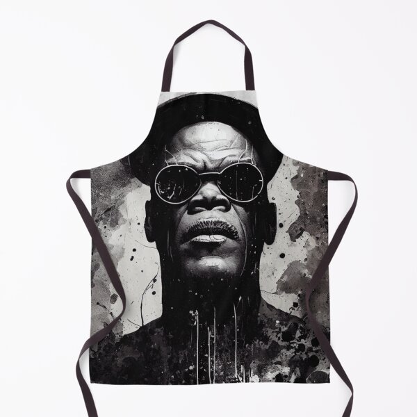 Item preview, Samuel L Jackson Splatter Portrait designed and sold by DreamingTulpa.