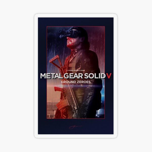 L GEAR SOLID V: GROUND ZEROES ポスター tst,small,507x507-pad,600x600,