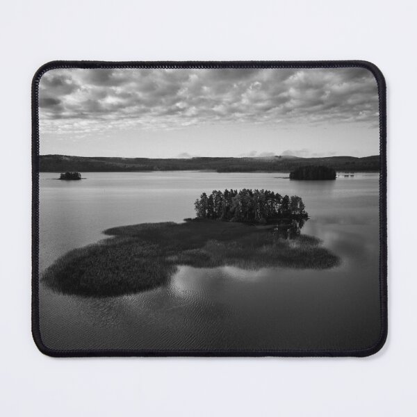 Item preview, Three islands view. Kulovesi bw designed and sold by Jouko Lehto Photography.