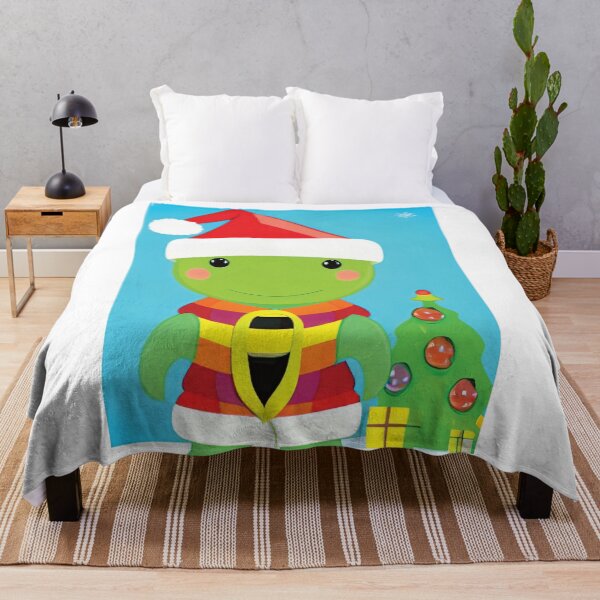 Item preview, Turtle with Christmas tree and Santa Claus designed and sold by ralick.
