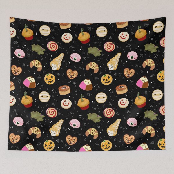 Item preview, Black EsPANtos Halloween Collection Pan Dulce Latino Conchas Mexican Bread designed and sold by Francielandia.