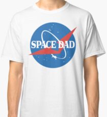 Space Dad - NASA Logo Classic T-Shirt