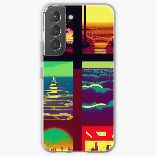 Vintage Aesthetic Dreamscape "Aionga" Samsung Galaxy Soft Case