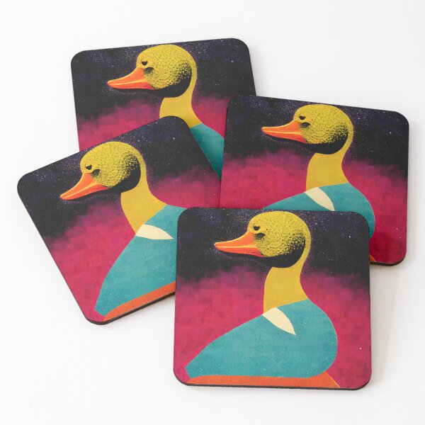Item preview, Duck Pop Art 5 designed and sold by AiBroughtToLife.