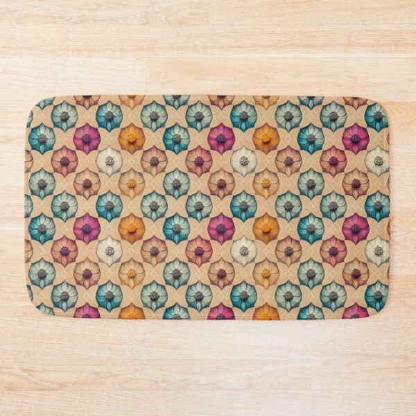 Item preview, Colorful Abstract Flowers designed and sold by BuraxisQuotes.
