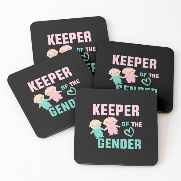 Item preview, Keeper of the Gender - Cute Gender Reveal Baby Shower Design , funny mom gifts  designed and sold by hanaa01.