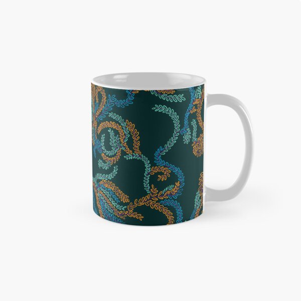 Item preview, Dark Meandering Seaweed designed and sold by DesignsByJaycee.
