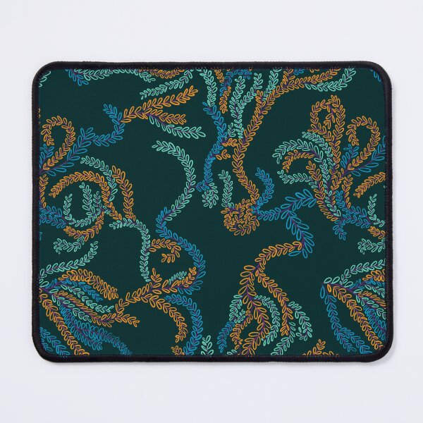 Item preview, Dark Meandering Seaweed designed and sold by DesignsByJaycee.