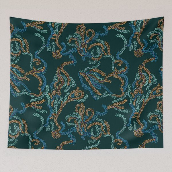 Item preview, Dark Meandering Seaweed designed and sold by DesignsByJaycee.