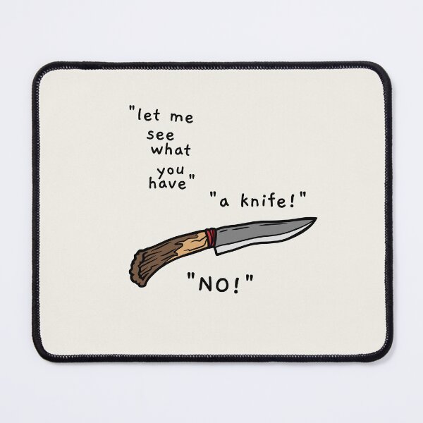 Item preview, vine- 'a knife!' designed and sold by AprilCreations.