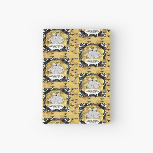 I was born to do this ... Hardcover Journal