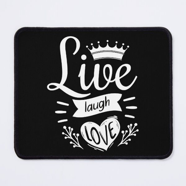 Item preview, Live Laugh Love Quote designed and sold by BlueZenStudio.