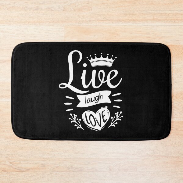 Item preview, Live Laugh Love Quote designed and sold by BlueZenStudio.
