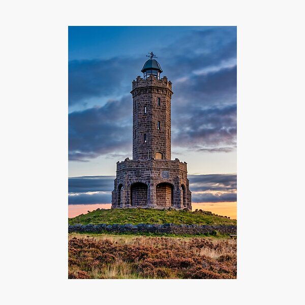 Item preview, Darwen Tower at Sunrise (Jubilee tower) designed and sold by Shafiq Khan.