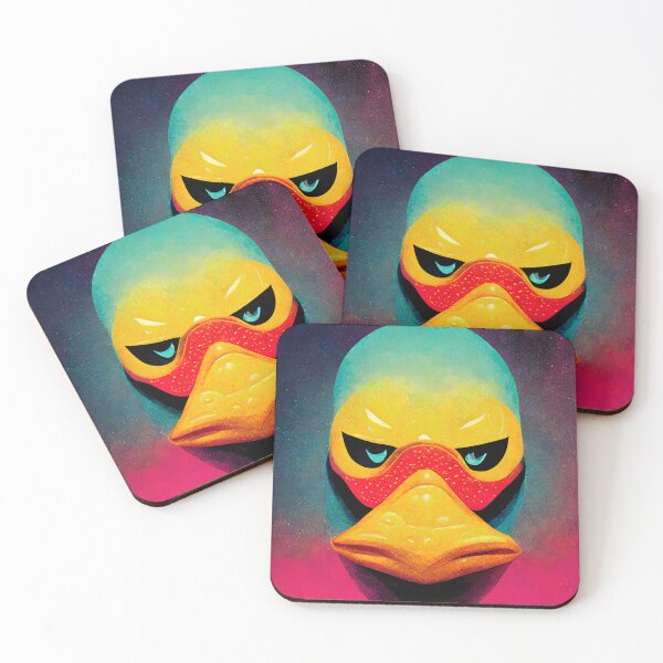 Item preview, Danger Duck Pop Art 5 designed and sold by AiBroughtToLife.