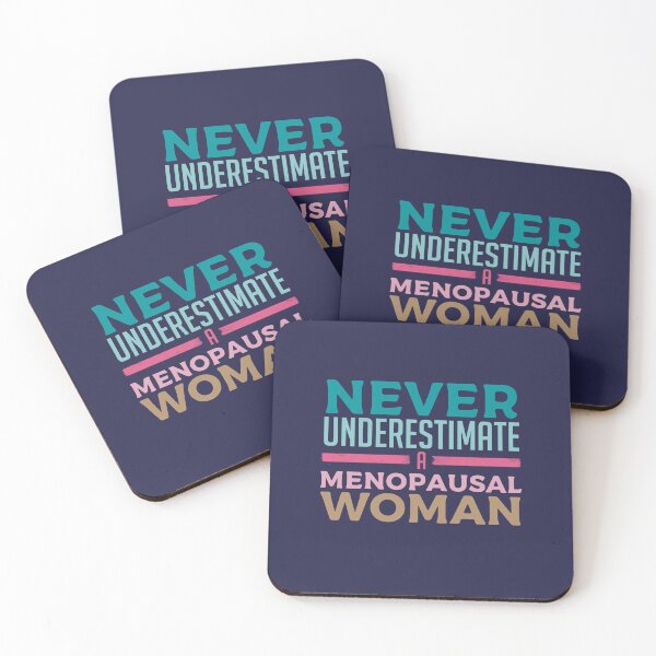 Item preview, Never Underestimate A Menopausal Woman designed and sold by Funful.