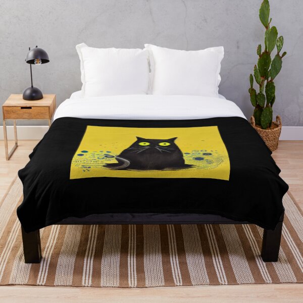 Item preview, Black Cat Portrait Five designed and sold by WillowridgeRKR.
