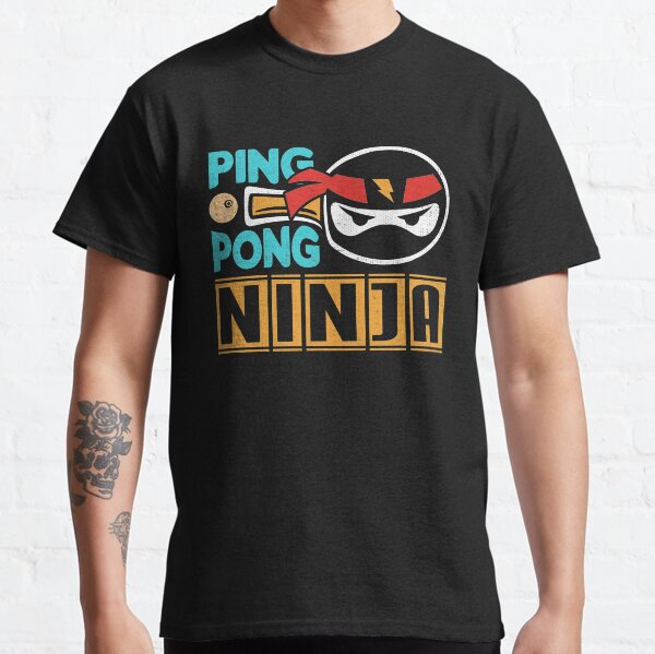 Artikel-Vorschau von Ping Pong Ninja, designt und verkauft von Andrew Orr.