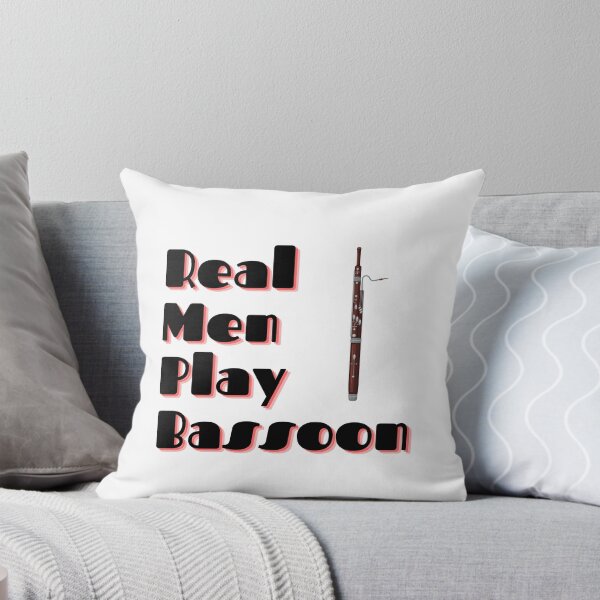 Item preview, Real Men Play Bassoon designed and sold by Marvett-World.