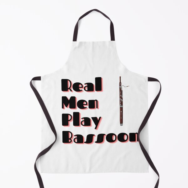Item preview, Real Men Play Bassoon designed and sold by Marvett-World.