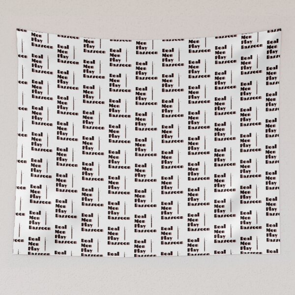Item preview, Real Men Play Bassoon designed and sold by Marvett-World.