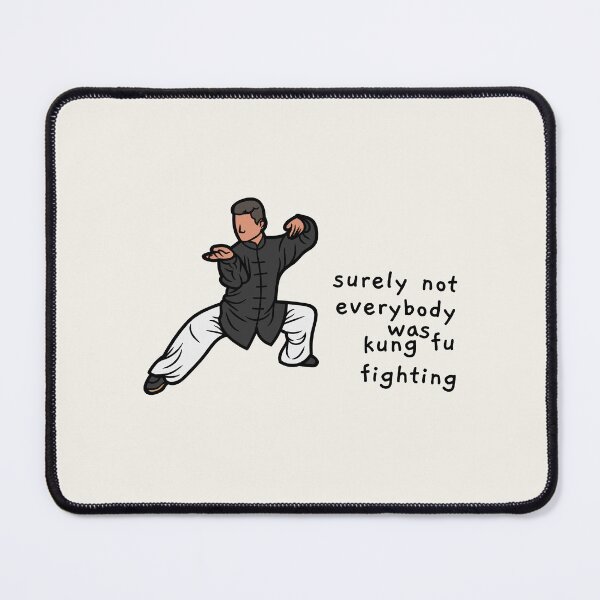 Item preview, surely not everybody was kung fu fighting designed and sold by AprilCreations.