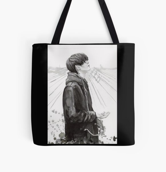 BTS Suga AOP Tote Bag | No Small Dreams Shop